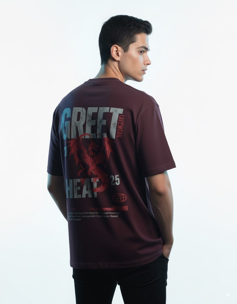 Unisex Oversized Tee – Dragon