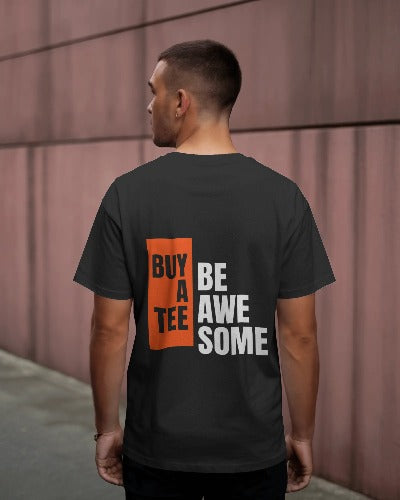 Unisex Oversized T-shirt – Be Awesome