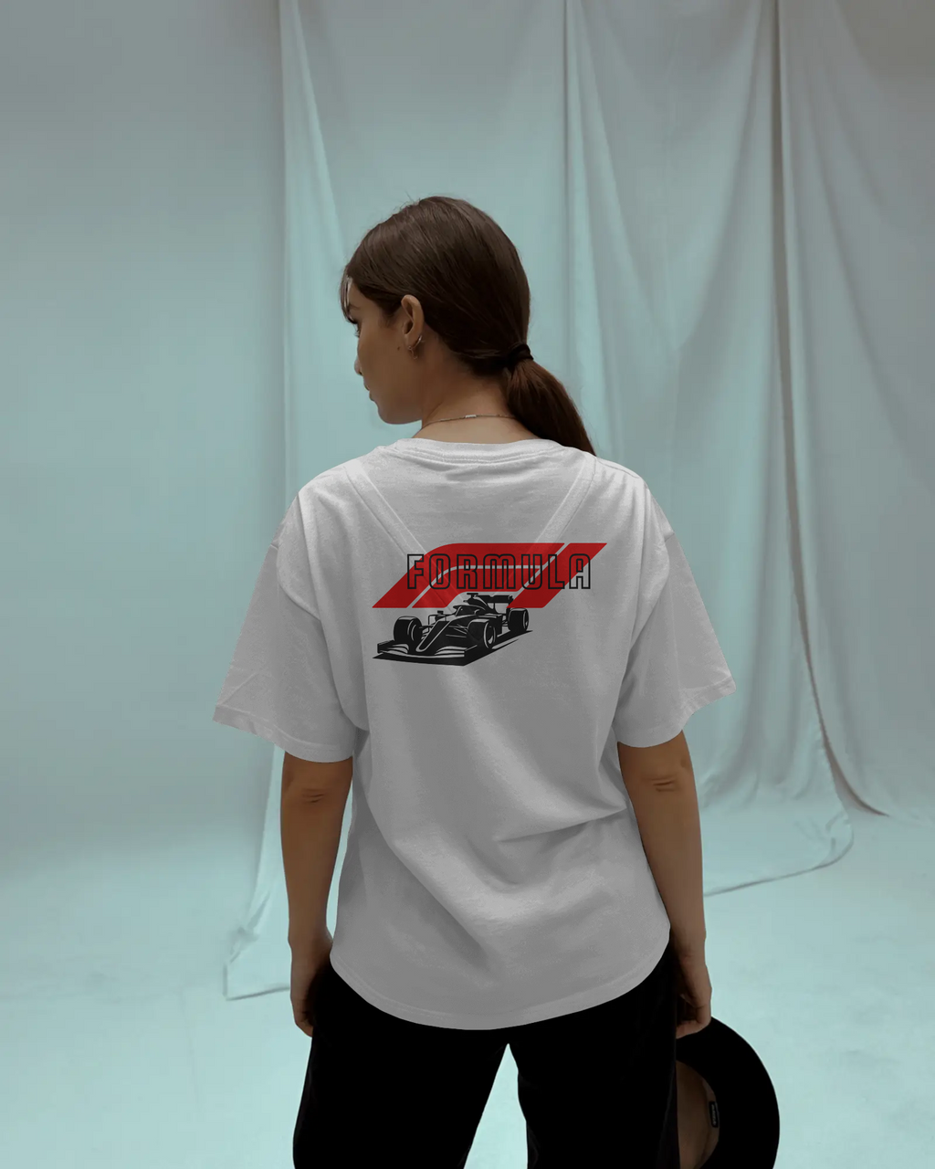 formula 1 oversized tee