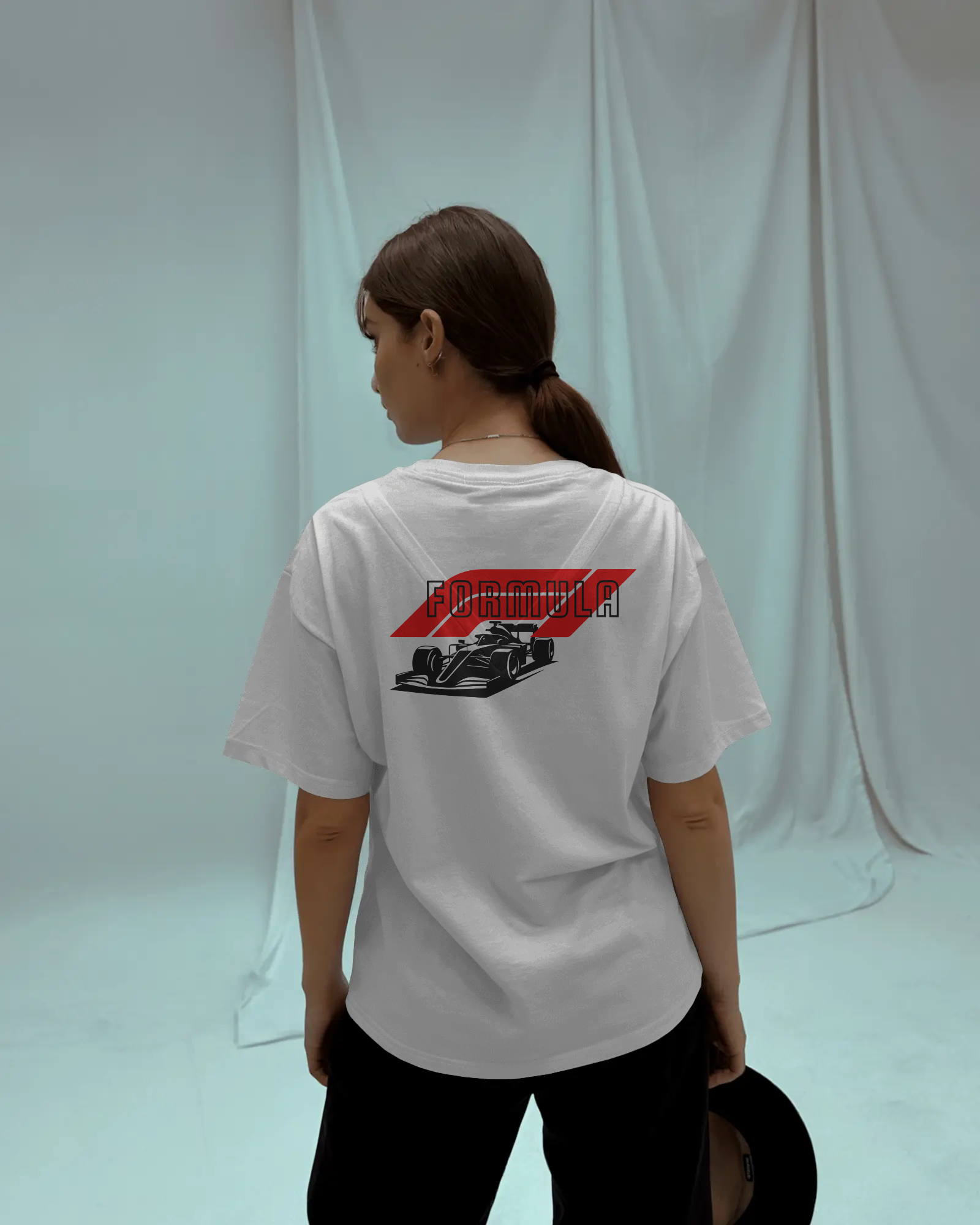 formula 1 oversized tee